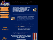 Tablet Screenshot of a-linepipetools.com